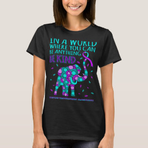 Kind Happy Suicide Prevention Awareness Support Gr T-Shirt