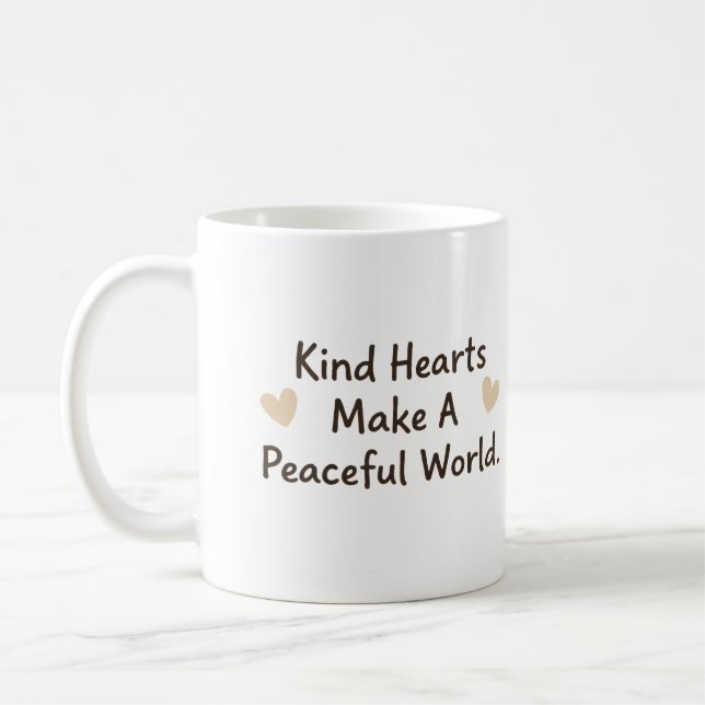 Kind Hearts Coffee Mug (Left)