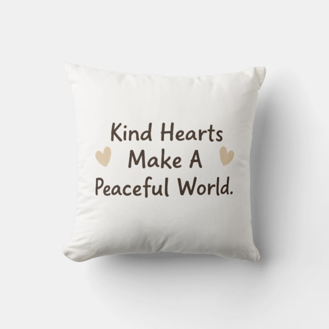 Kind Hearts Cushion (Front)