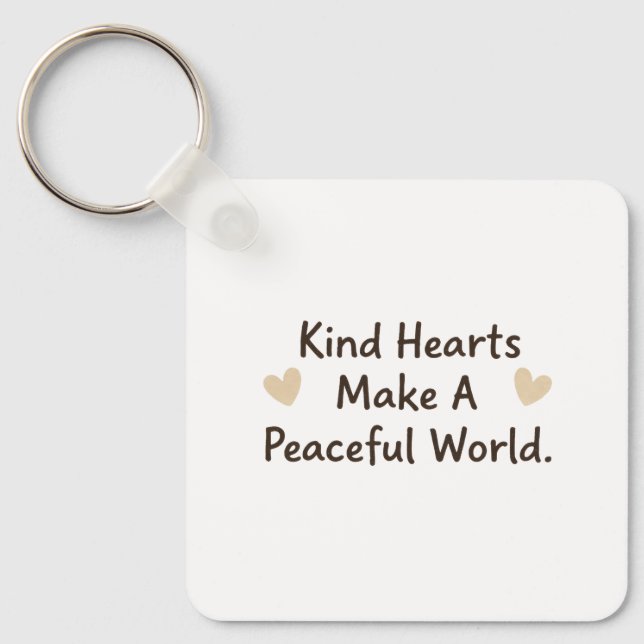 Kind Hearts Key Ring (Front)