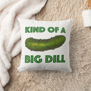 Kind of a Big Dill (Deal) Kosher Pickle Foodie Cushion