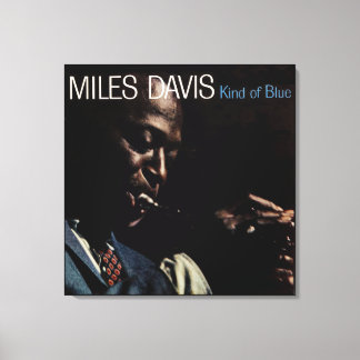 Kind of Blue LP sleeve Canvas Print