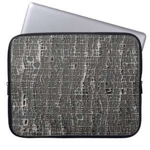 Kind Of Grey Concrete Laptop Sleeve