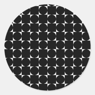 Kind Of White Butterflies Classic Round Sticker