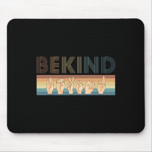 Kind Sign Language Deaf 1 Mouse Mat