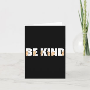 Kind Sign Language Deaf  Card