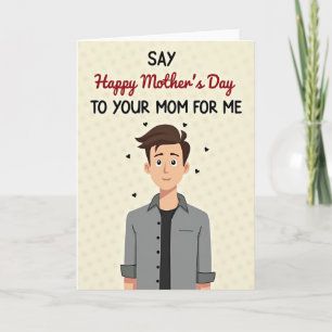 Kind Son Mothers Day Art Card