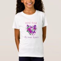 Kind Soul Brave Spirit Wild Free Flower Heart