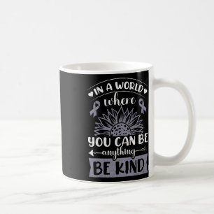 Kind Sunflower Funny Dyslexia Awareness Graphic Coffee Mug
