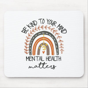 Kind To Your Mind Mental Health Problems Autism Aw Mouse Mat