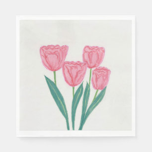 Kind Tulips  Napkin