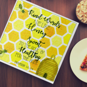 Kind Words are Like Honey Inspirational Jigsaw Puzzle