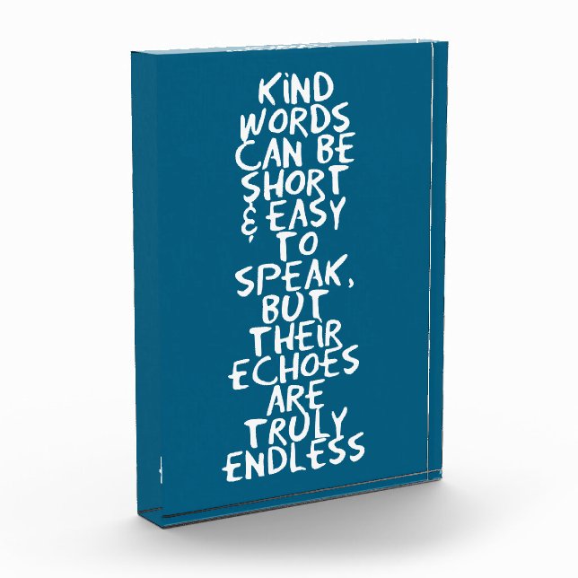 Kind words photo block (Left)