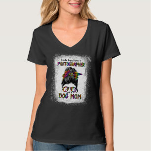Kinda Busy Being A Photographer And A Dog Mum Moth T-Shirt