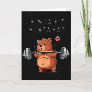 Kinda Fit Sorta Fat Funny Gym Body Sitive Men Wome Card