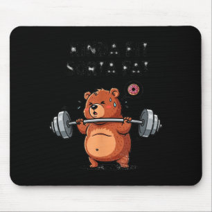 Kinda Fit Sorta Fat Funny Gym Body Sitive Men Wome Mouse Mat