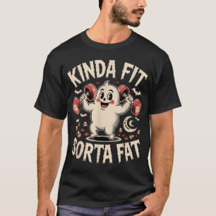 Kinda Fit Sorta Fat Gym Ghost T-Shirt