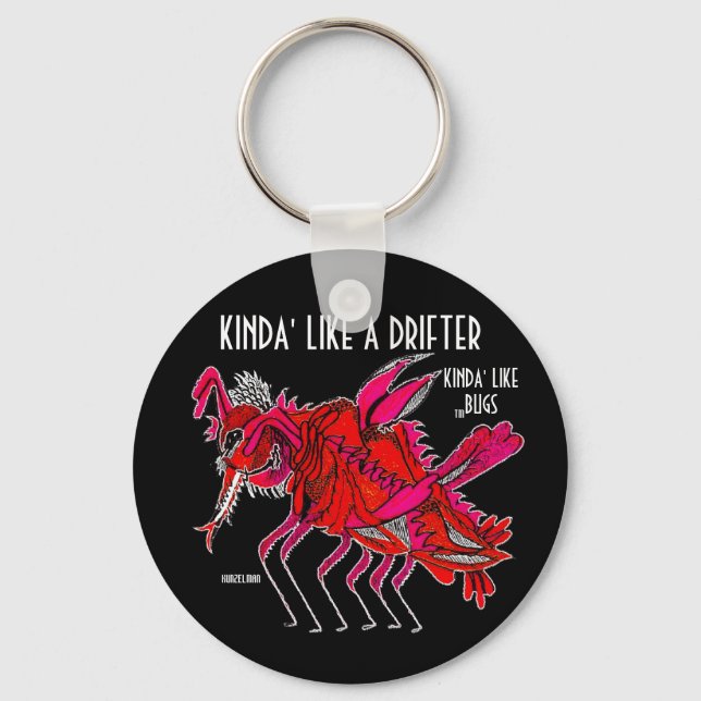 KINDA' LIKE A DRIFTER KEY RING (Front)