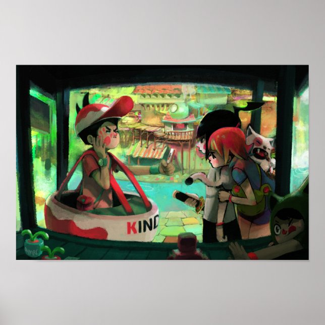 kindasurpriz poster (Front)