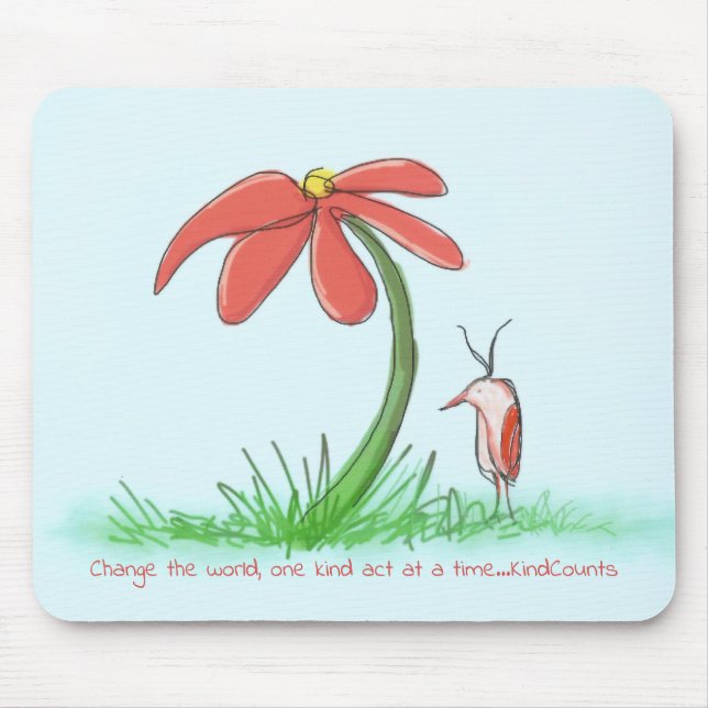KindCounts Mouse Mat (Front)