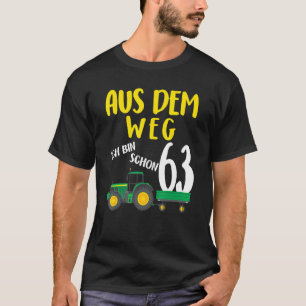 Kinder 63 Geburtstag Junge Ich Bin Schon 63 Jahre T-Shirt