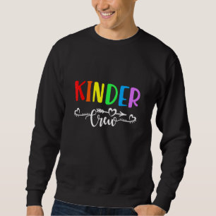 Kinder Crew Team Kindergarten Teacher Tee 1st Day