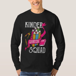 Kinder Garten Abc Squad Back To School T-Shirt