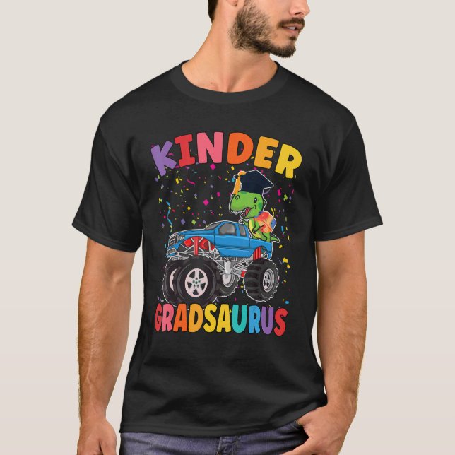 Kinder Gradsaurus Kindergarten Saurus 1 T-Shirt (Front)