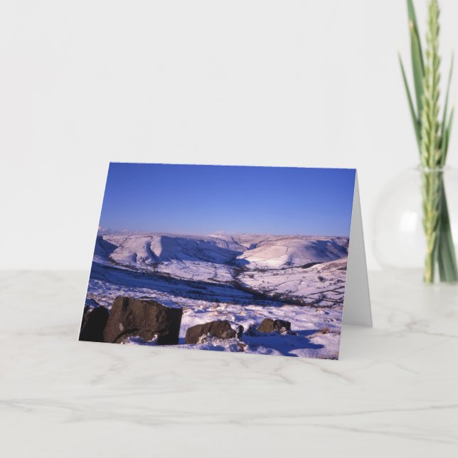 Kinder Scout Edale Holiday Card (Front)