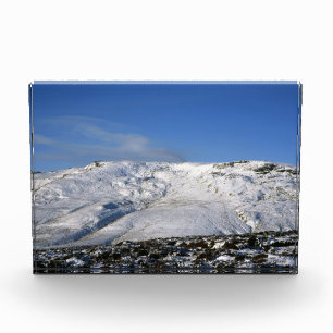 Kinder Scout Winter Holiday Card Poster Photo Block