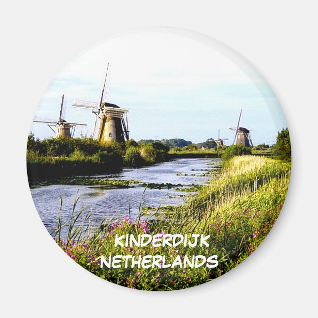 KINDERDIJK NETHERLANDS MAGNET (Front)