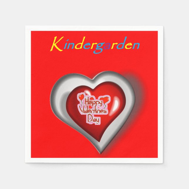 Kindergarden Paper Napkins (Front)