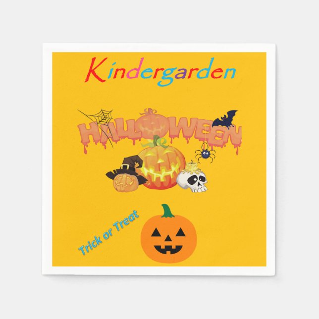 Kindergarden Paper Napkins (Front)