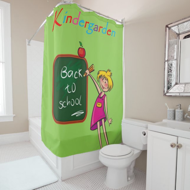 Kindergarden Shower Curtain (In Situ)
