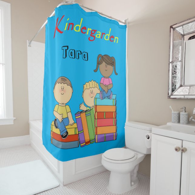 Kindergarden Shower Curtain (In Situ)