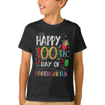 Kindergarten 100th Day Party Tee