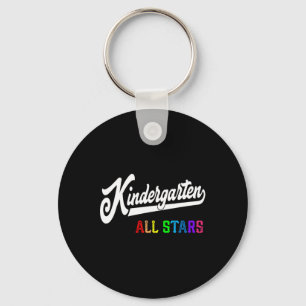 Kindergarten All Stars Teacher Team Back To School Key Ring