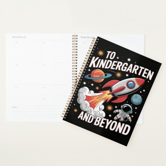 Kindergarten and Beyond Astronaut Back to School Planner (Display)