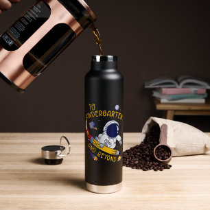 Kindergarten And Beyond Astronaut Back To School Water Bottle