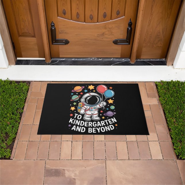 Kindergarten And Beyond Astronaut Space Doormat (Outdoor)