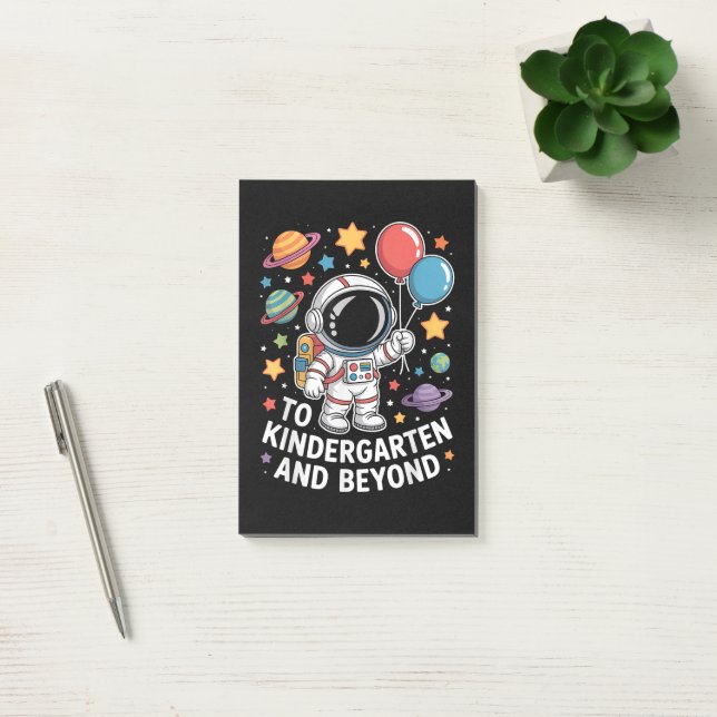 Kindergarten And Beyond Astronaut Space Post-it Notes (Office)