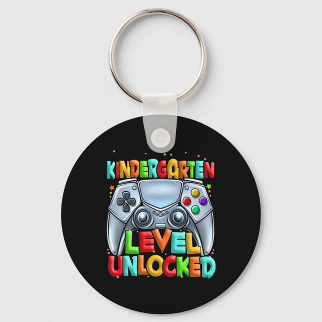 Kindergarten Back To School Kids Level Kindergarte Key Ring (Front)