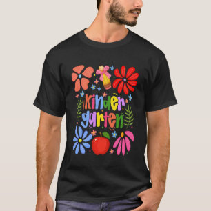 Kindergarten Back To School Teachers Students Girl T-Shirt