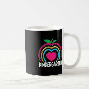 Kindergarten Boho Rainbow teacher team Kinder squa Coffee Mug