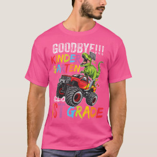 Kindergarten Boys Last Day Of School Dinosaur Mons T-Shirt