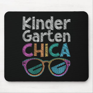 Kindergarten Chica Back To School Kindergarten Stu Mouse Mat