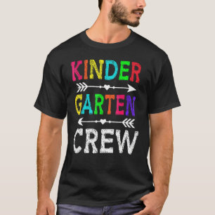 Kindergarten Crew Back To School For Teacher Stud T-Shirt