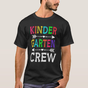 Kindergarten Crew Back To School For Teacher Stud T-Shirt
