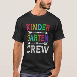 Kindergarten Crew Back To School For Teacher Stude T-Shirt