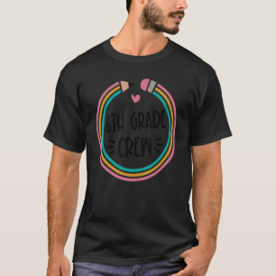 Kindergarten Crew Teacher Student First Day Of S T-Shirt